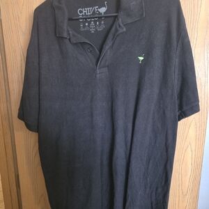 Men's Black Chive Polo Shirt